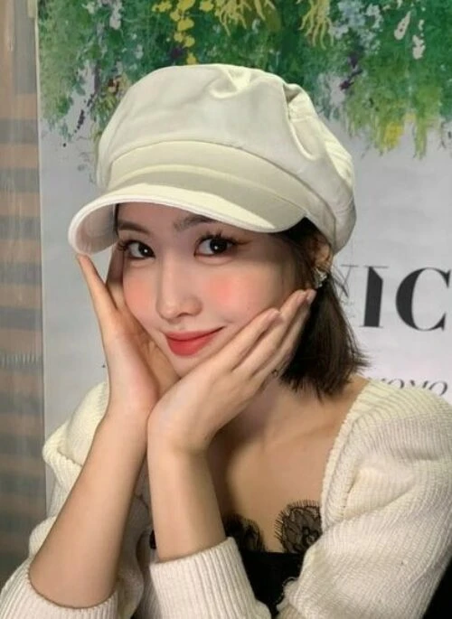 White Painter Cap | Momo – Twice