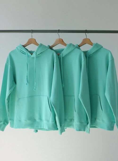 Aqua Blue Oversized Hoodie | Jin – BTS