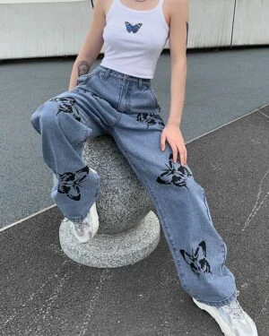 Blue Butterfly Jeans | Seulgi - Red Velvet