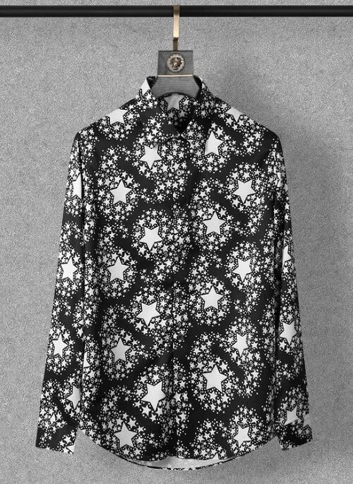 Black Star Patterned Shirt | RM – BTS