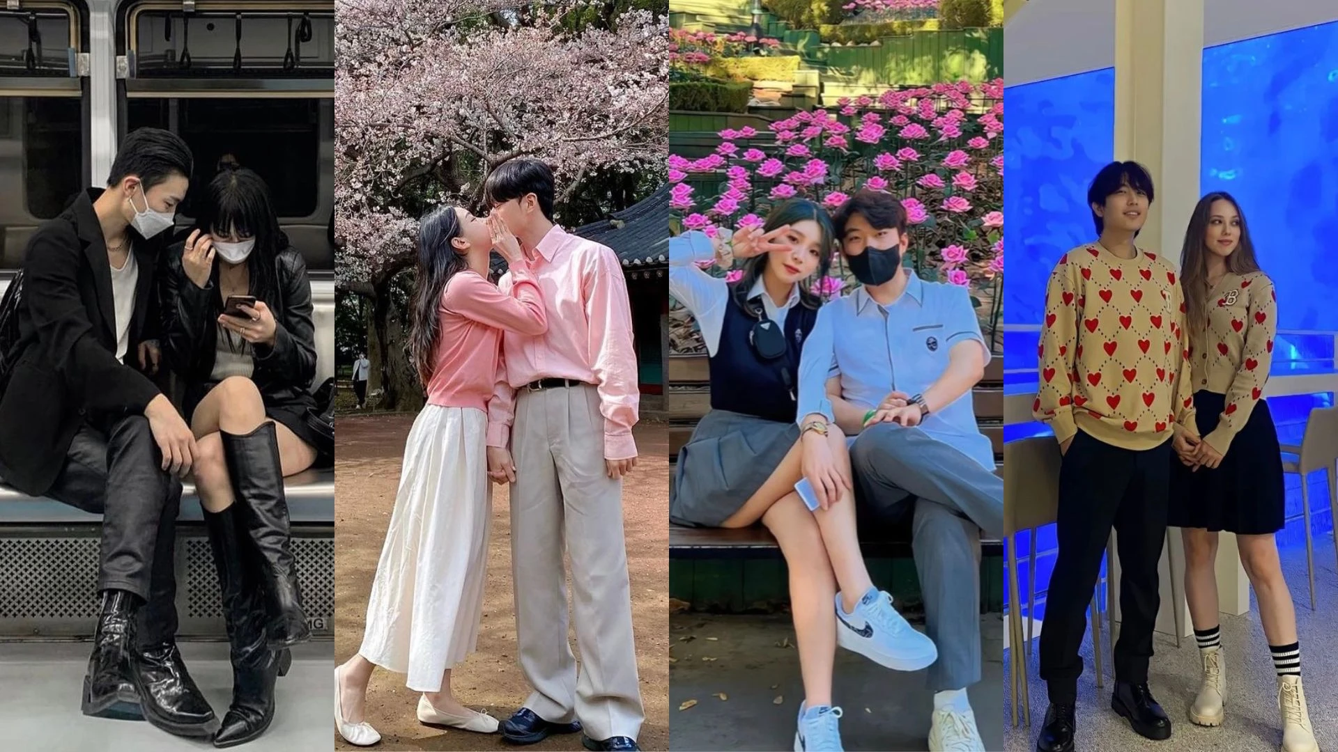 Aesthetic Korean Couple Outfits Inspo Fashion Chingu