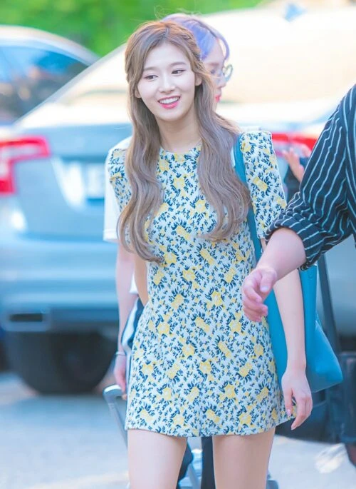 Yellow Floral Puff Sleeve Dress | Sana – Twice