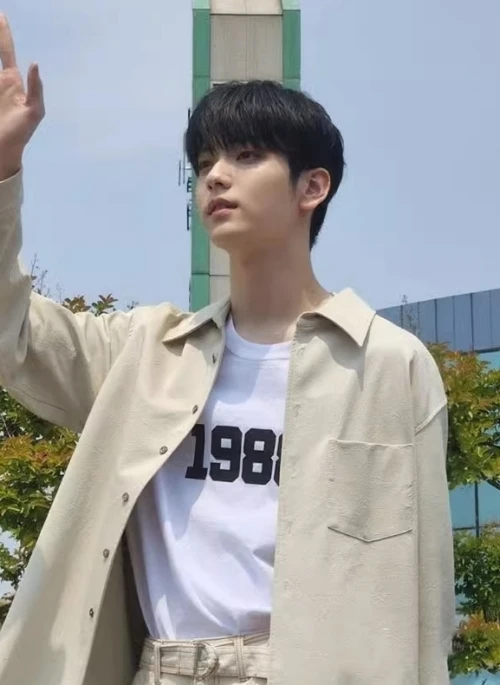 White 1988 Printed T-Shirt | Soobin – TXT