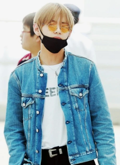 Yellow Round Frame Sunglasses | Taehyung – BTS