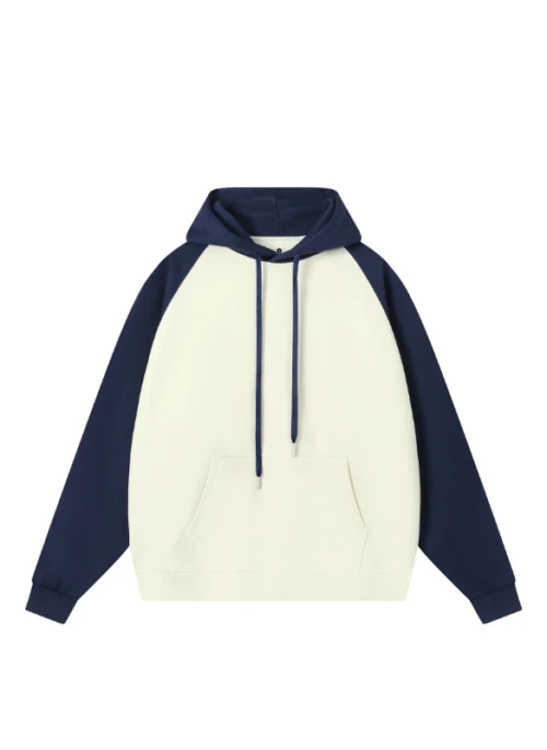 White And Blue Oversized Hoodie | Changbin – Stray Kids