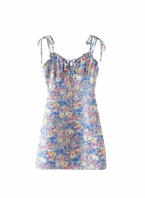 Blue Floral Sundress | HyunA