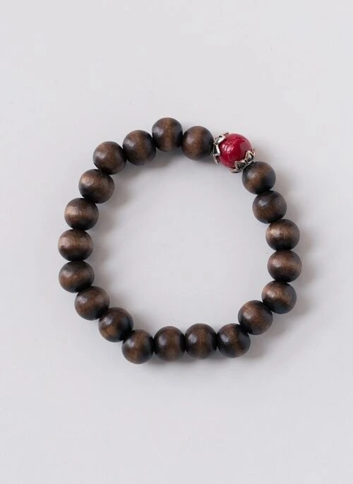 Brown Round Beaded Bracelet | Jungkook – BTS