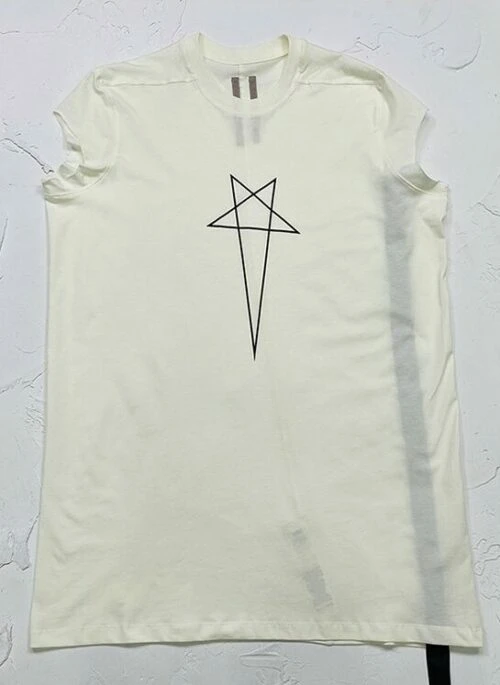 White Pentagram Print Tank Top | Hyunsuk – Treasure