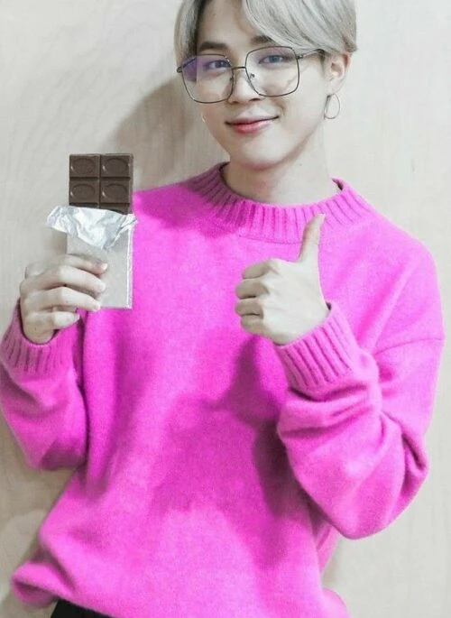 Pink Basic Sweater | Jimin – BTS