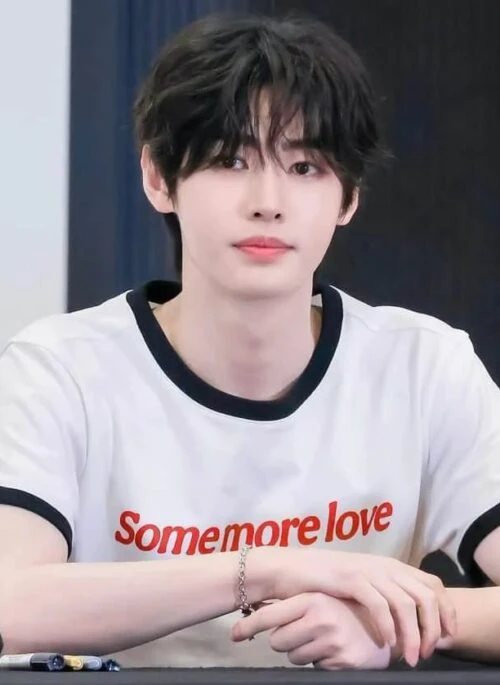 White ‘Some More Love’ T-Shirt | Sunghoon – Enhypen