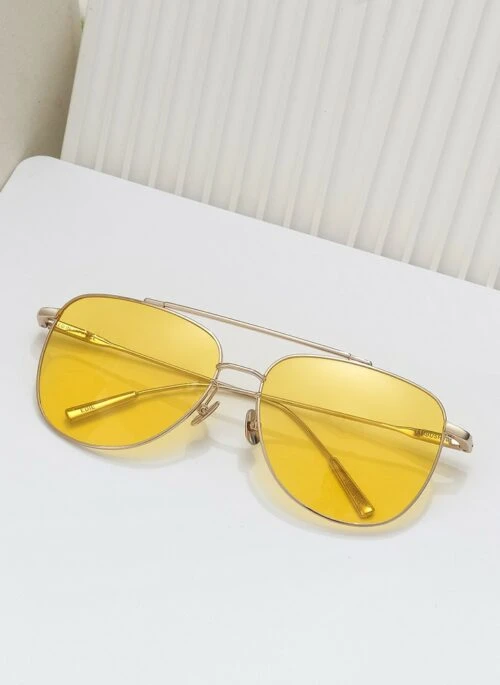 Yellow Lenses Aviator Glasses | Jimin – BTS