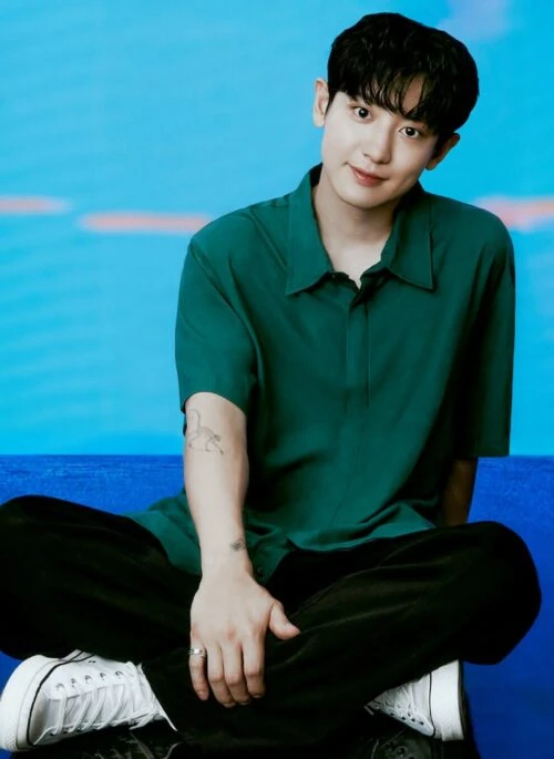 Green Short Sleeves Shirt | Chanyeol – EXO