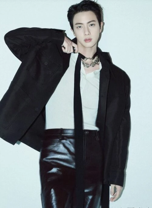 Black Buckled Tie Necklace | Jin – BTS