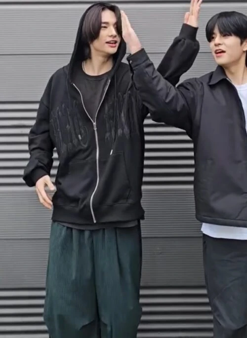 Dark Green Corduroy Pants | Hyunjin – Stray Kids