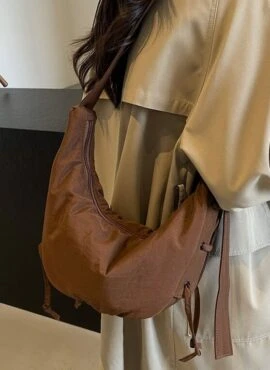 Brown Crossbody Shoulder Bag | Yoon Ji Won – Love Your Enemy