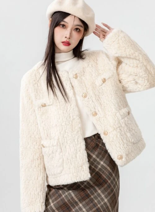 Cozy Shearling Jacket Winter Edition