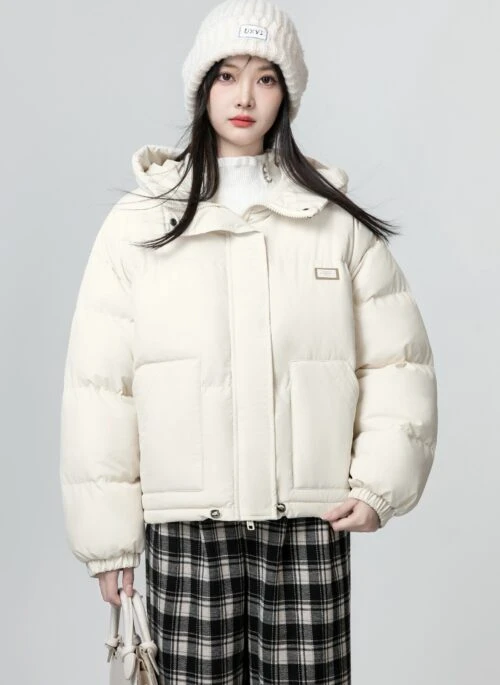 Hooded Thick Warm Cotton Jacket