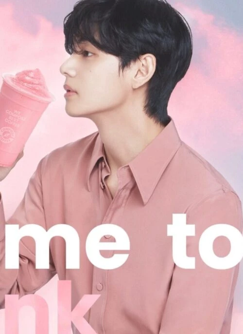 Old Rose Pink Long Sleeves Shirt | Taehyung – BTS