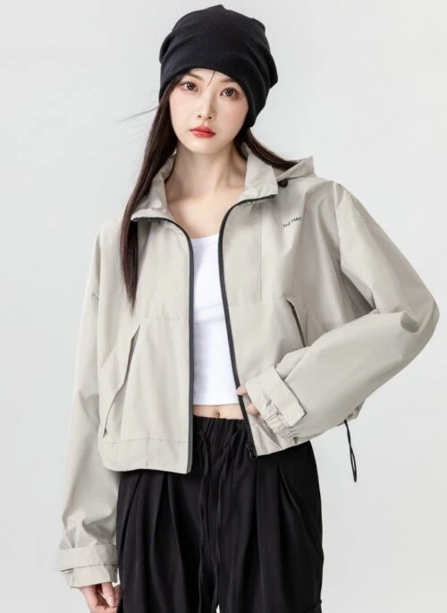 Vintage Hooded Jacket Spring Collection