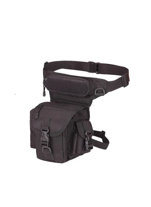 Black Waist Tactical Leg Bag | Karina – Aespa