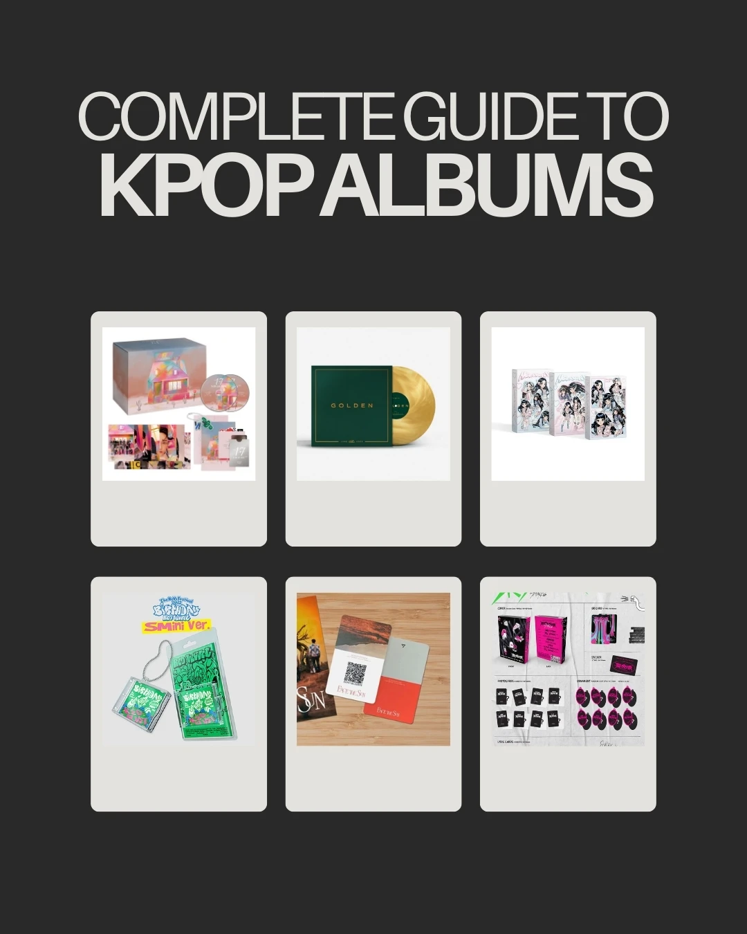 Types of KPOP Albums and their Packaging- A Comprehensive Guide