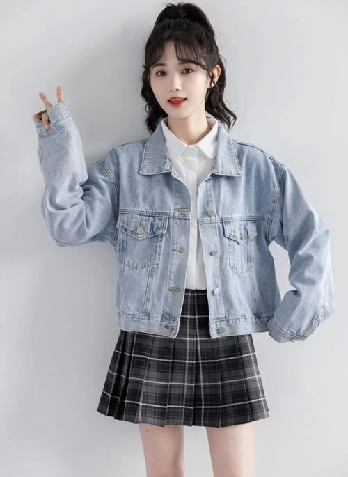 New Spring Denim Jacket Trend