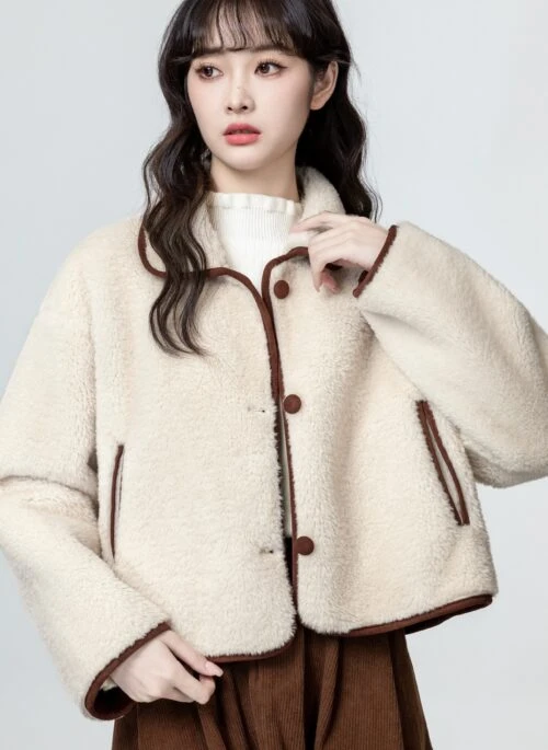 Shearling Fleece Jacket Winter Collection