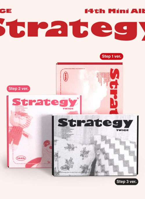 TWICE 14th Mini Album STRATEGY (SET Ver.)