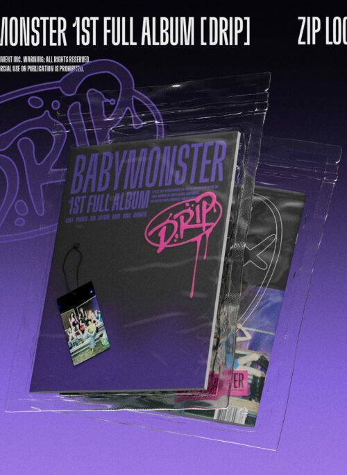 BabyMonster 1st Album - DRIP | Zip Lock Version