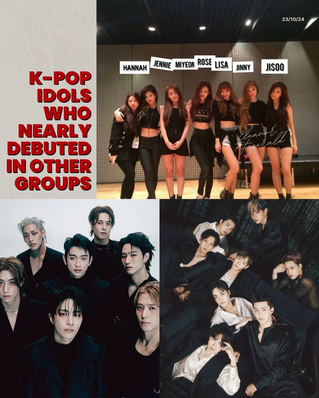 K-Pop Idols Who Nearly Debuted in Other Groups