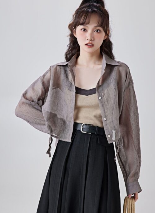 Chiffon Summer Sheer Cardigan Jacket