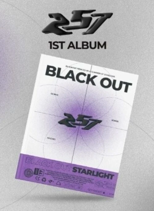 257 1st Full Album – BLACK OUT