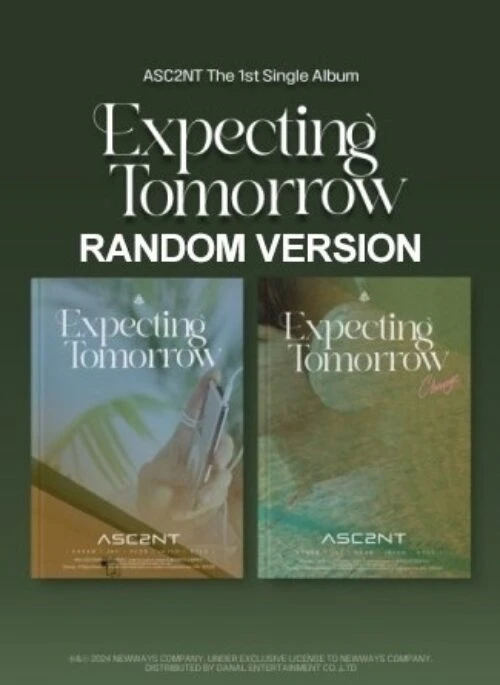 ASC2NT 1st Single Album – Expecting Tomorrow | Random version