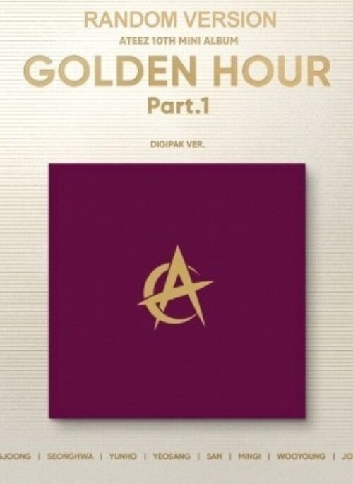 ATEEZ 10th Mini Album – GOLDEN HOUR : Part.1 | Digipack, Random version