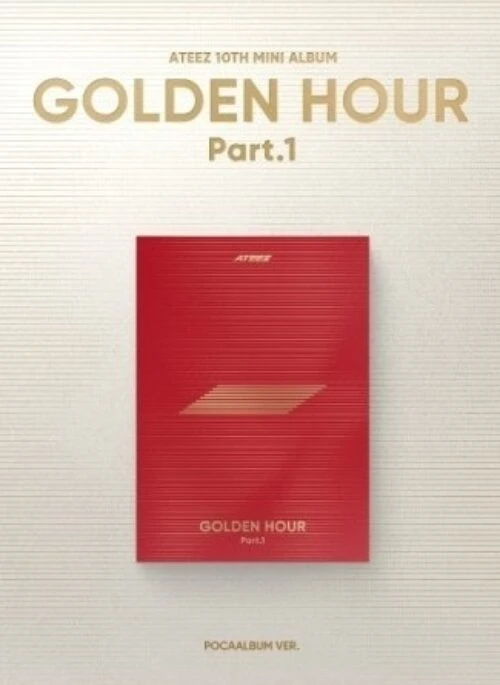 ATEEZ 10th Mini Album – GOLDEN HOUR : Part.1 | POCA Album version