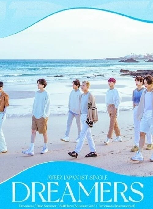 ATEEZ 1st Single Album – Dreamers | Japanese edition, 1st limited edition Type-B, DVD