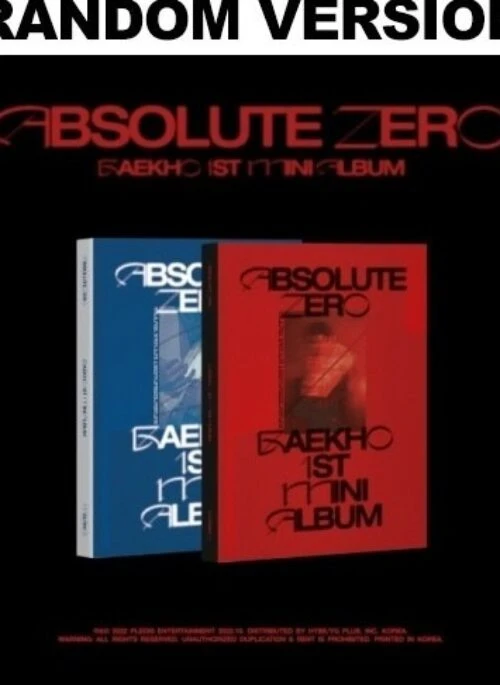 BAEKHO 1st Mini Album – ABSOLUTE ZERO | Random version