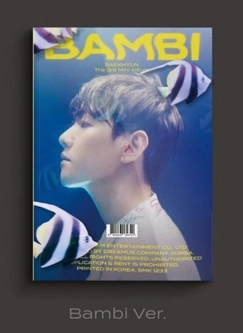 BAEKHYUN 3rd Mini Album – BAMBI | Photobook, Bambi version