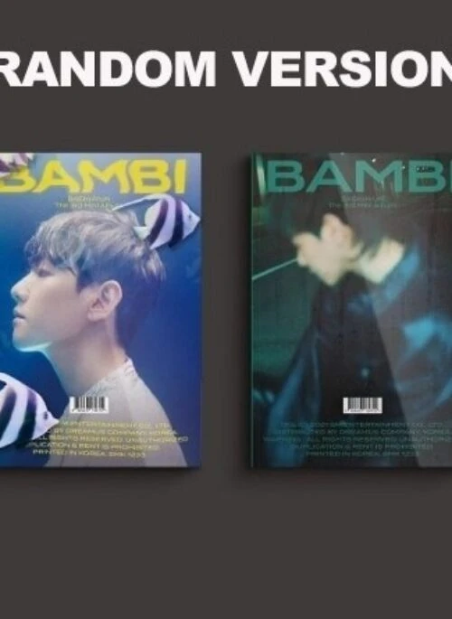 BAEKHYUN 3rd Mini Album – BAMBI | Photobook, Random version