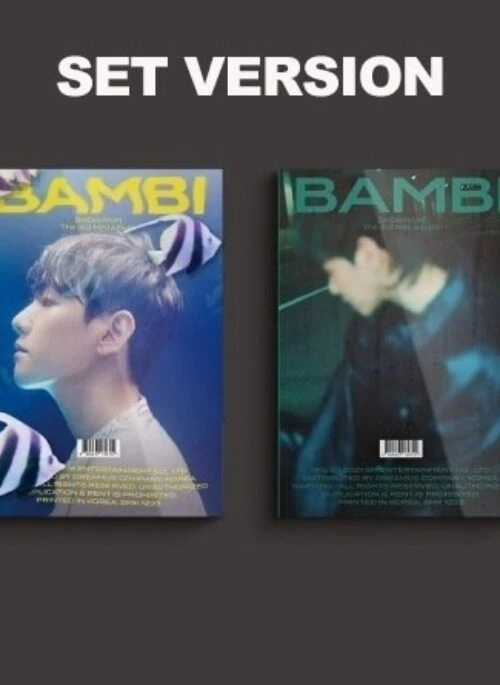 BAEKHYUN 3rd Mini Album – BAMBI | Photobook, Set version