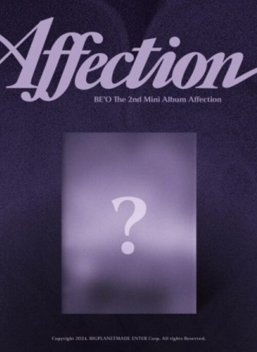 BE’O 2nd Mini Album – Affection | Box version