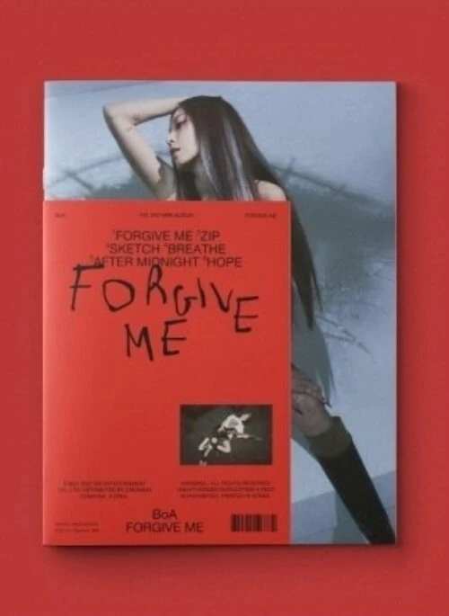 BoA 3rd Mini Album – Forgive Me | Hate version