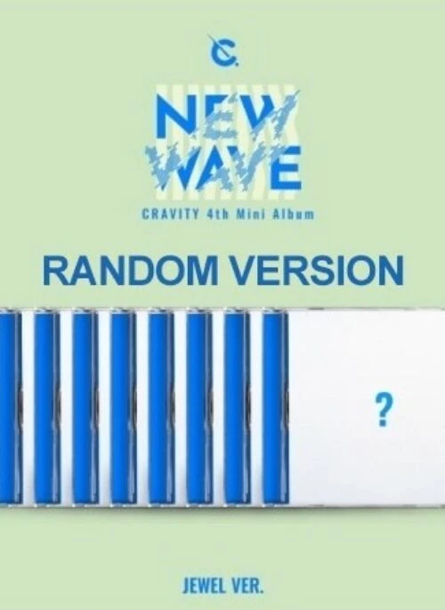 CRAVITY 4th Mini Album – NEW WAVE | Jewel, Random version