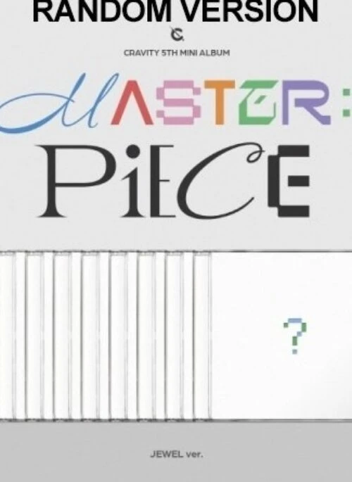 CRAVITY 5th Mini Album – MASTER:PIECE | Jewel, Random version