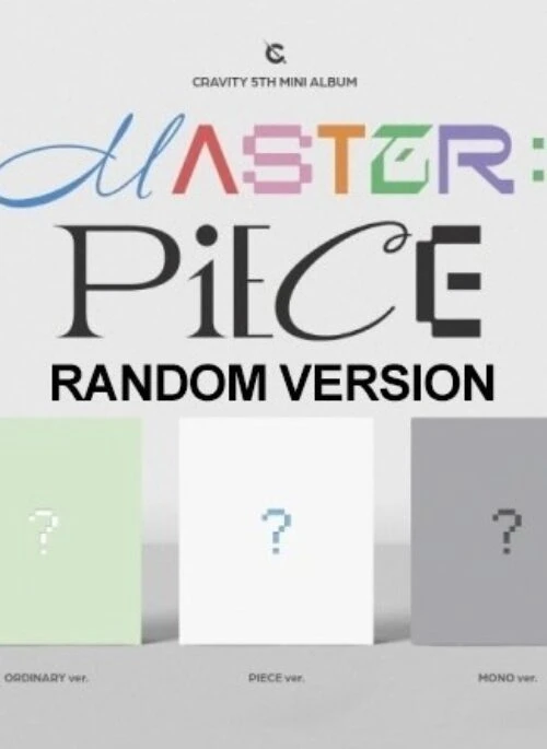 CRAVITY 5th Mini Album – MASTER:PIECE | Random version