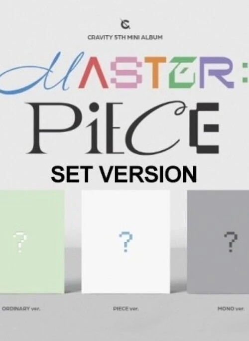 CRAVITY 5th Mini Album – MASTER:PIECE | Set version