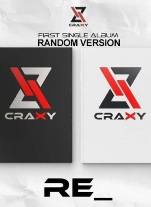 CRAXY 1st Single Album – RE_ | Random version