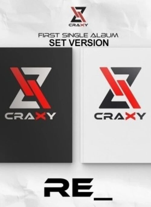 CRAXY 1st Single Album – RE_ | Set version