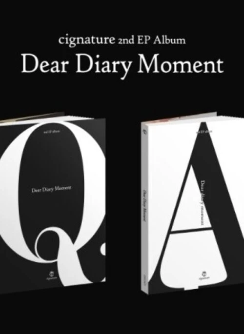 Cignature 2nd Mini Album – Dear Diary Moment | Set version