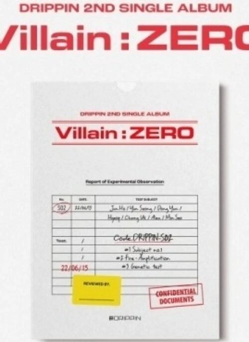 DRIPPIN 2nd Single Album – Villain : ZERO | A version